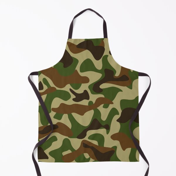 Item preview, Camouflage Pattern Military Background Camo design Green Brown Black Camo designed and sold by VintagePathway.