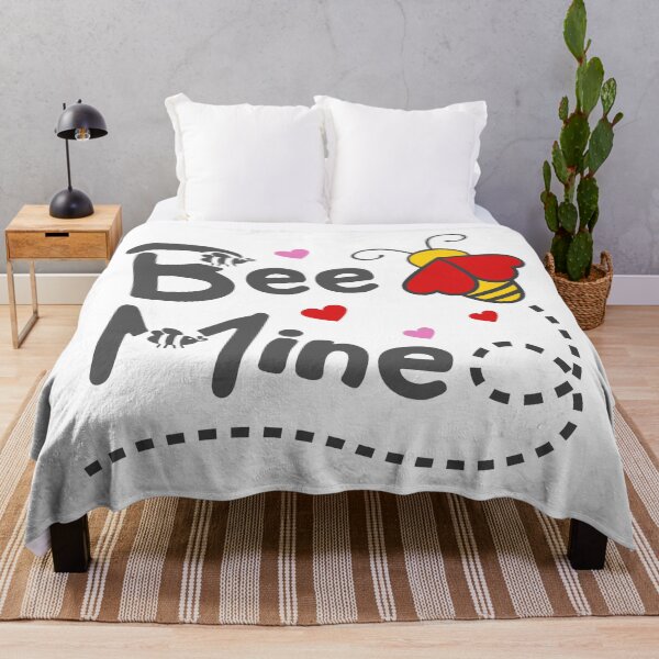 Item preview, Bee Mine | Valentines Day Cute Buzzing Bee  designed and sold by InkItStudio.
