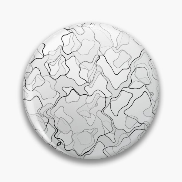 Item preview, Random Pattern Organic Shapes in Black and White designed and sold by AMGImpressions.