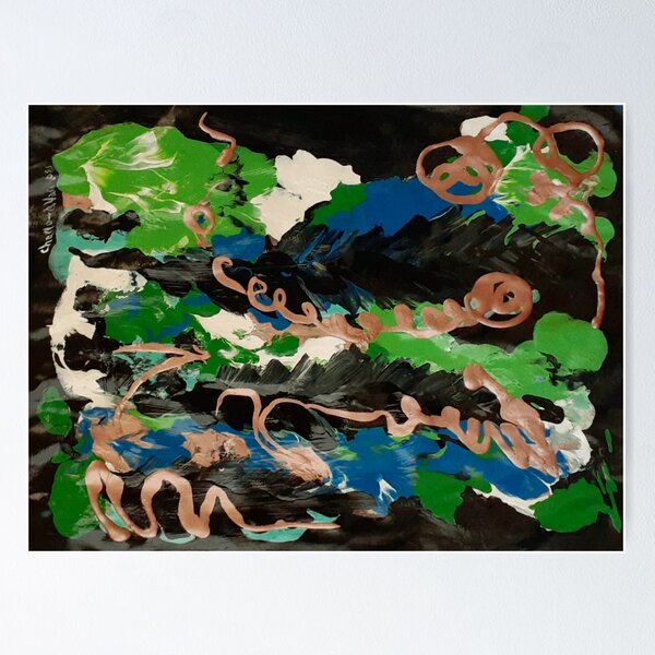 Aperçu de l'œuvre Rainforest par Charlotte VanRoss créée et vendue par Charlotte VanRoss fine art.