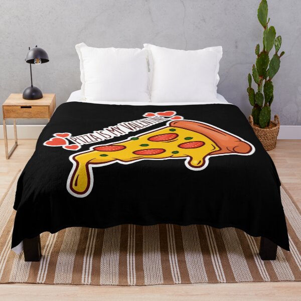 Item preview, Pizza is my Valentine designed and sold by Happy Puppy Print On Demand.