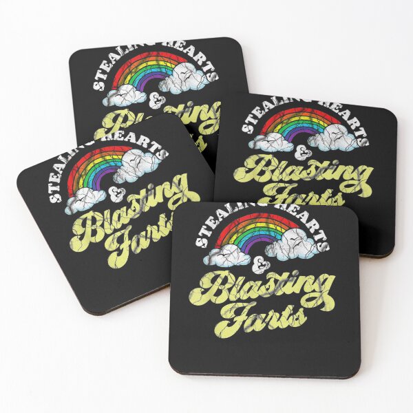 Item preview, Stealing Hearts Blasting Farts Funny Rainbow Valentines T shirt designed and sold by sherriwester.