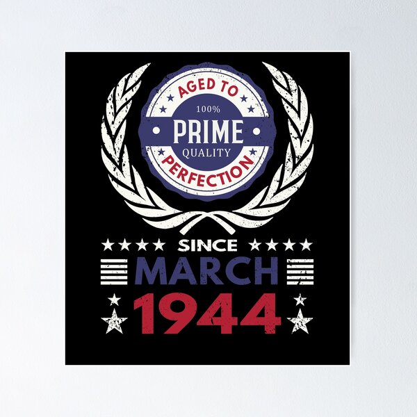Item preview, Prime Quality - March 1944 designed and sold by MoonsmileProd.