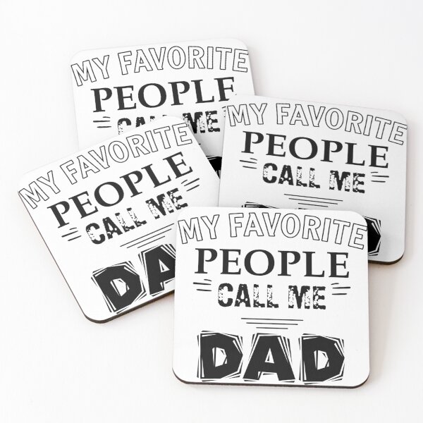Item preview, My Favorite People Call Me DaD designed and sold by Magic-Offers.