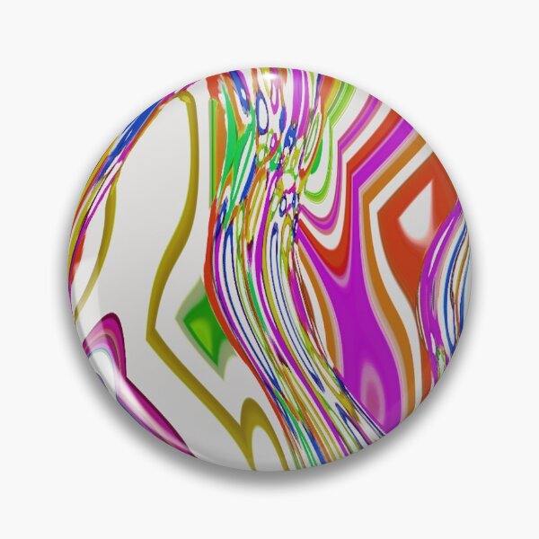 Item preview, Pink, Gold and White Wavy Vertical Pattern designed and sold by AMGImpressions.