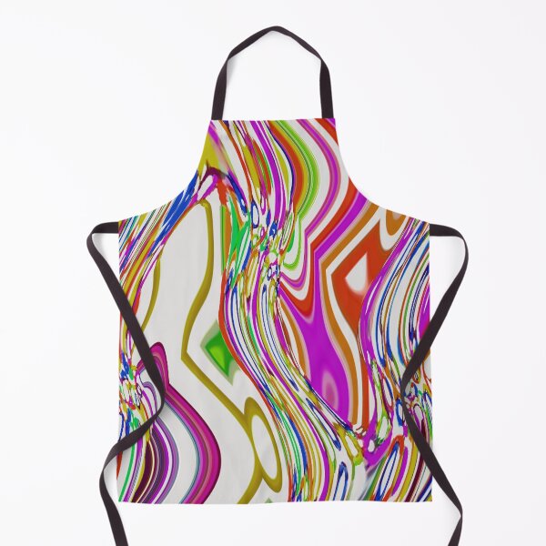 Item preview, Pink, Gold and White Wavy Vertical Pattern designed and sold by AMGImpressions.