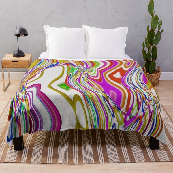 Item preview, Pink, Gold and White Wavy Vertical Pattern designed and sold by AMGImpressions.