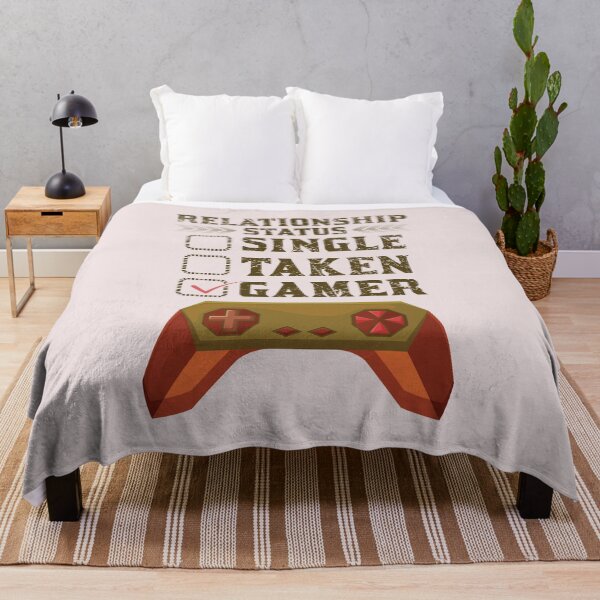 Item preview, Relationship Status Single Taken Gamer designed and sold by Mande Arts.