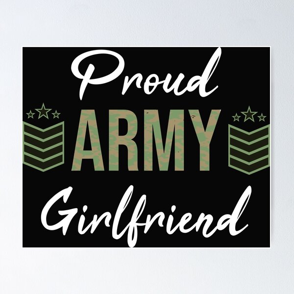 Item preview, Camouflage Proud Army Girlfriend With Army Ranking designed and sold by WhiteTears.