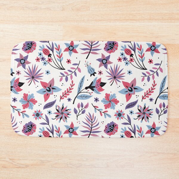 Item preview, Colorful exotic floral pattern designed and sold by Yoga  Design.