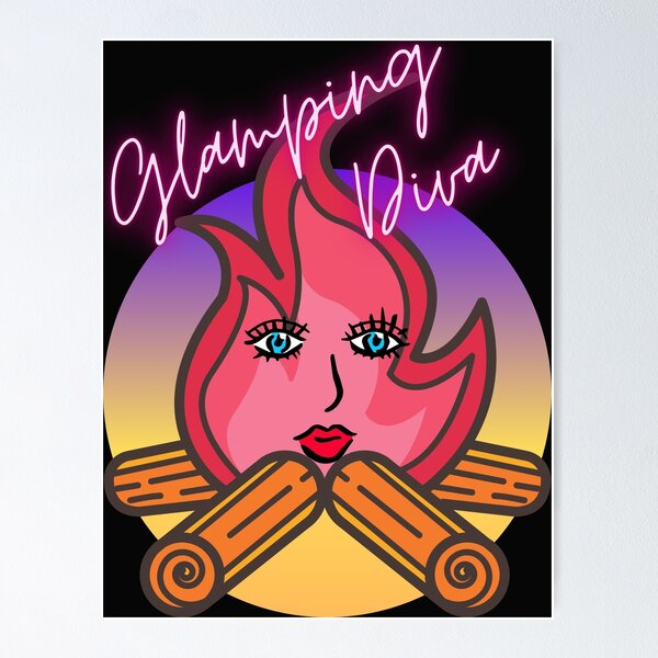 Item preview, Glamping Diva designed and sold by shornaiter.