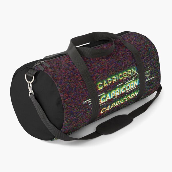 Item preview, Futuristic Capricorn Zodiac Sign Text with a Glitch & Noise designed and sold by Cefani Musk.
