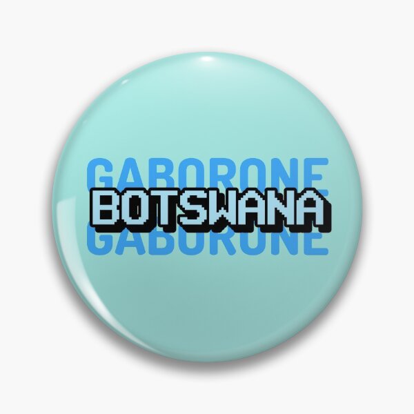 Item preview, Botswana - Gaborone designed and sold by retro87tee.