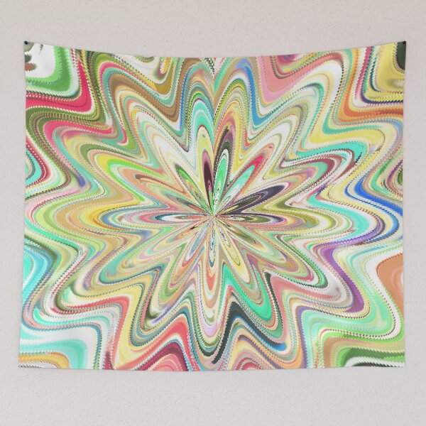 Item preview, Bright Pastel Starburst  designed and sold by AMGImpressions.