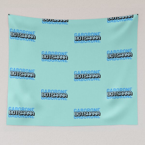Item preview, Botswana - Gaborone designed and sold by retro87tee.