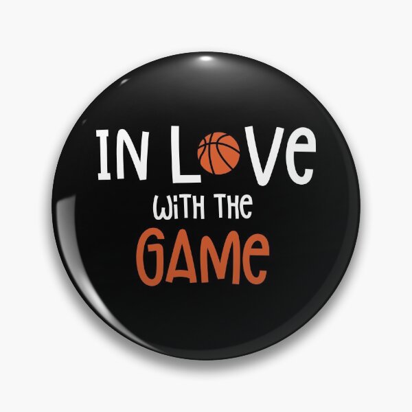 Item preview, In Love With The Game Basketball designed and sold by PilaStudio.