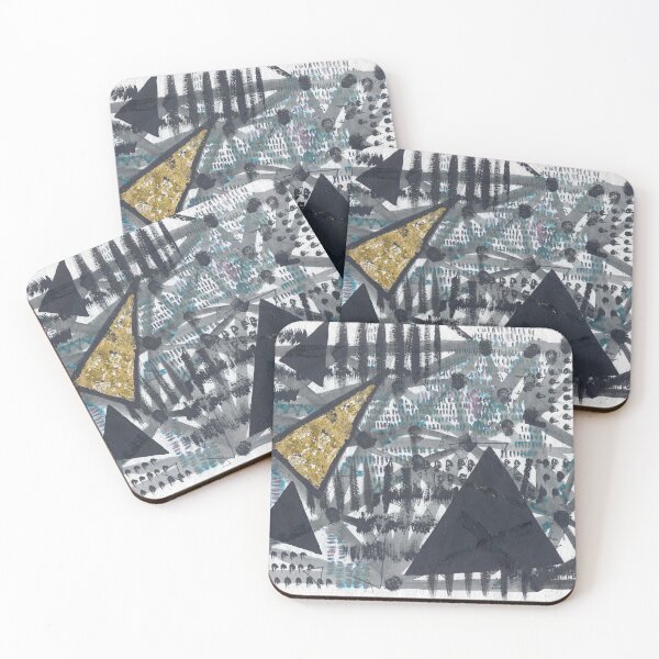 Item preview, Golden Triangle : Abstract designed and sold by Lori  Arbel.