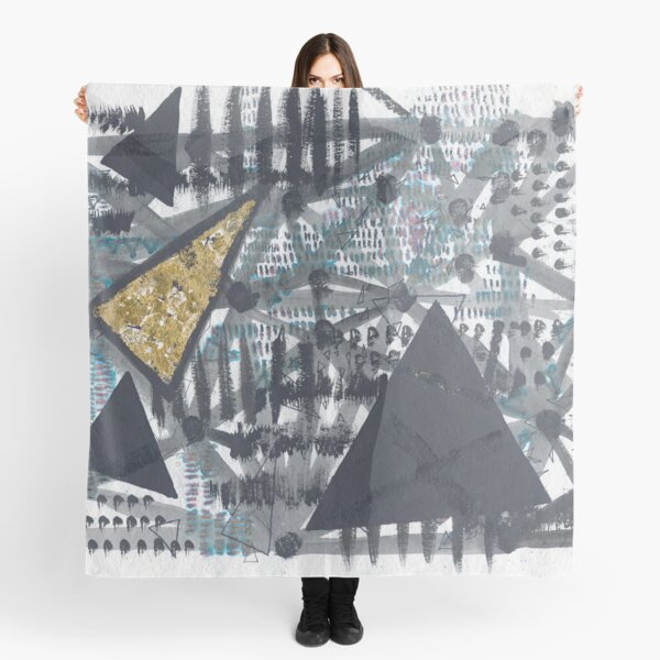 Golden Triangle : Abstract Scarf