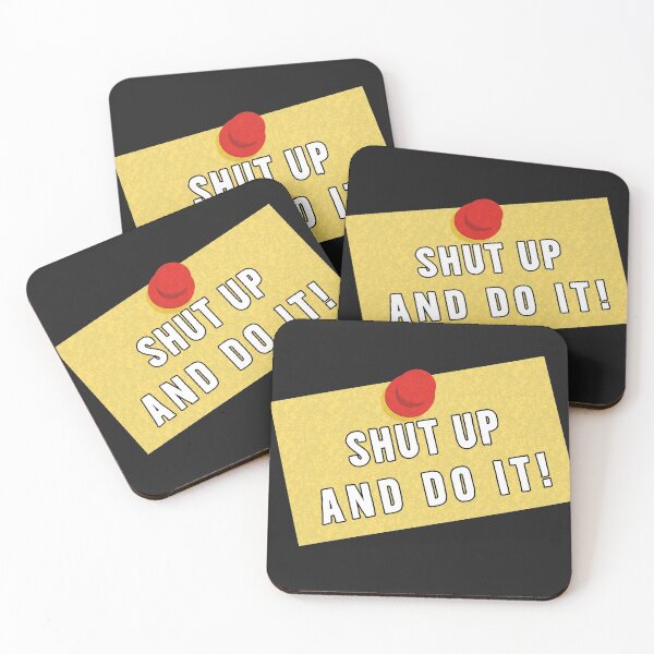 Item preview, Shut Up and Do It | Post It designed and sold by DanLopesMerch.