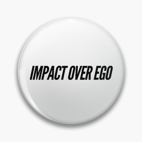 Item preview, Impact Over Ego Positive Thinking Quote designed and sold by Solkri Design.