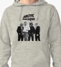 Arctic Macaque Pullover Hoodie