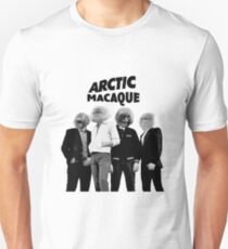 Arctic Macaque Unisex T-Shirt