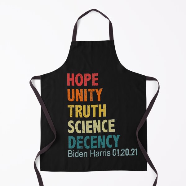Item preview, Biden Harris Hope Unity Truth Science Decency - Inauguration Day 2021 designed and sold by masterbones.