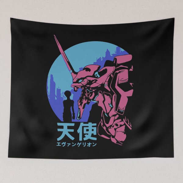 Item preview, Neon Genesis Evangelion Retro Vintage designed and sold by Teebuya.