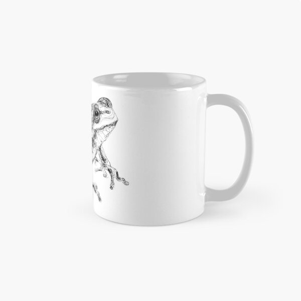 Item preview, Sitting frog, hand made drawing from InkByKate tattoo artist and designer designed and sold by InkByKateTattoo.