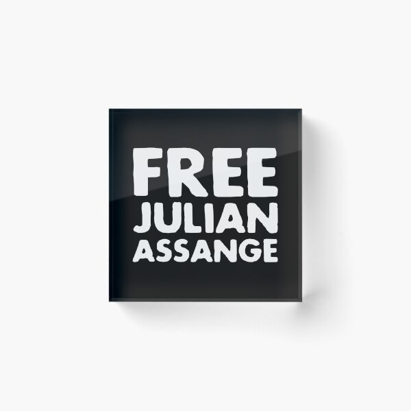 Item preview, Free Julian Assange designed and sold by OldDannyBrown.