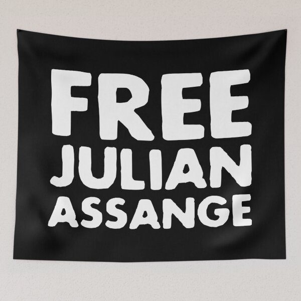 Item preview, Free Julian Assange designed and sold by OldDannyBrown.