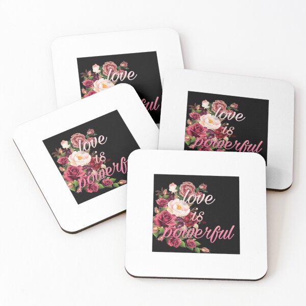 Item preview, love is powerful designed and sold by quotefactory.