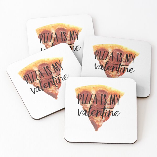 Item preview, Pizza is my Valentine  designed and sold by bekindclothing-.
