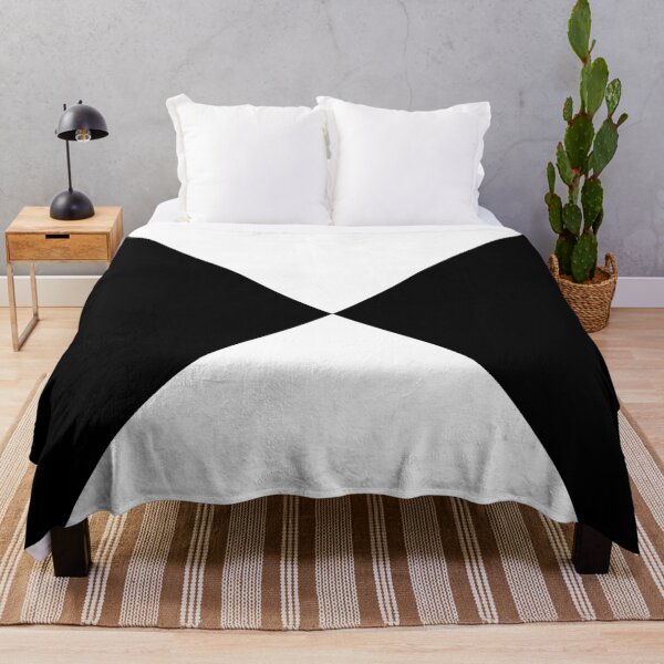Item preview, Minimalist Triangle Pattern (black/white) designed and sold by Design Minds Boutique.