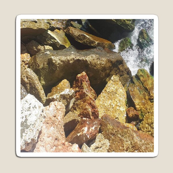 Item preview, Rocks on the ocean shore designed and sold by SoniasCreations.
