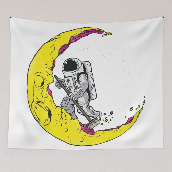 Item preview, Astronaut Wipes The Moon designed and sold by infleims.