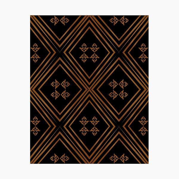 Item preview, vintage decorative abstract design designed and sold by ErhanArt.