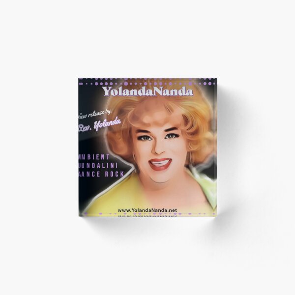 YolandaNanda cd cover Acrylic Block
