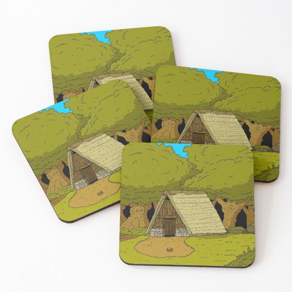 Item preview, medieval iron age cottage. a cozy forest house.  designed and sold by JJadx.