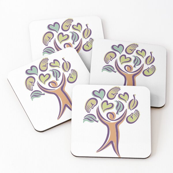 Item preview, Giving Tree hearts hands and leaves designed and sold by jeff-jones.