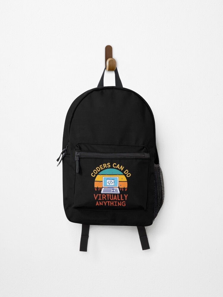 Thumbnail 1 of 3, Backpack, Coder Programmer Gift For Code Expert Computer Debugging designed and sold by trendo.