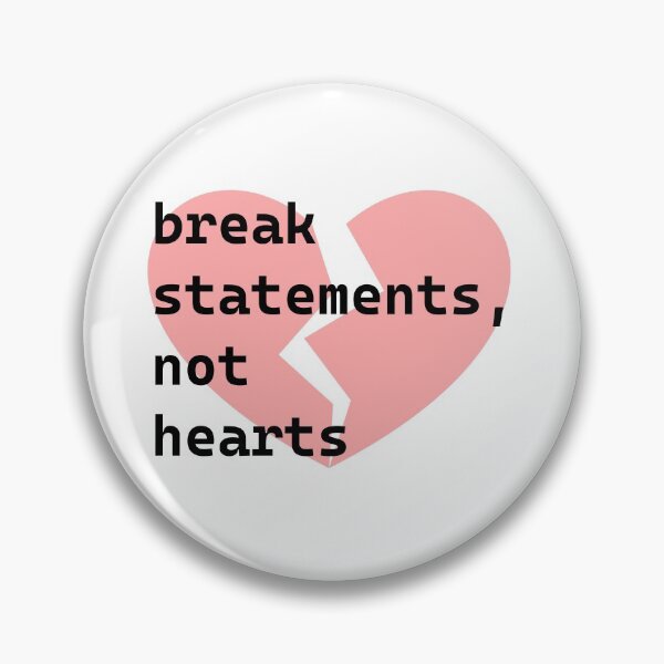 Item preview, Break Statements Not Hearts designed and sold by Saguiitay.