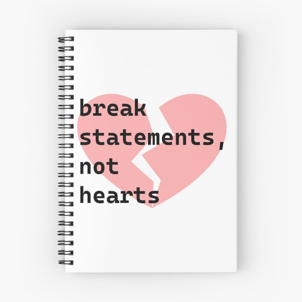 Artikelvorschau, Break Statements Not Hearts entworfen und verkauft von Saguiitay.