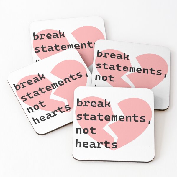 Item preview, Break Statements Not Hearts designed and sold by Saguiitay.