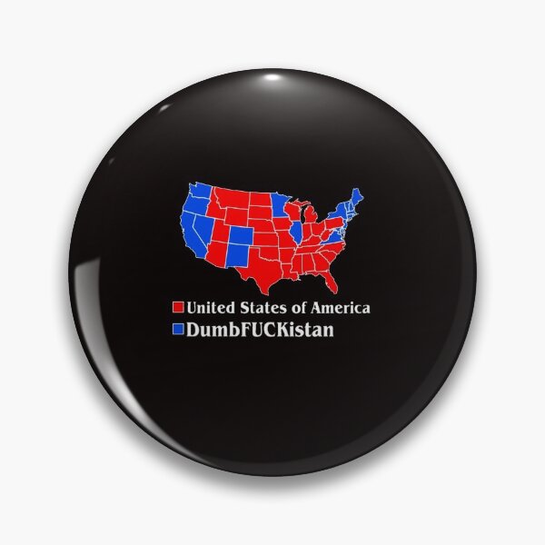 Item preview, Election Map United States Of America Dumbfuckistan designed and sold by kamaldc.