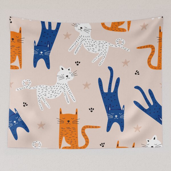 Item preview, Cute colored cats designed and sold by Timegraf.