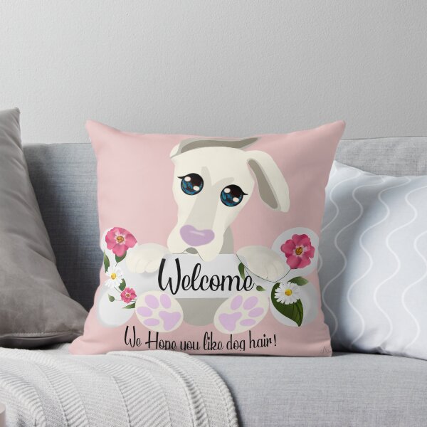 Item preview, Great Dane Welcome Sign designed and sold by AdriDraws.