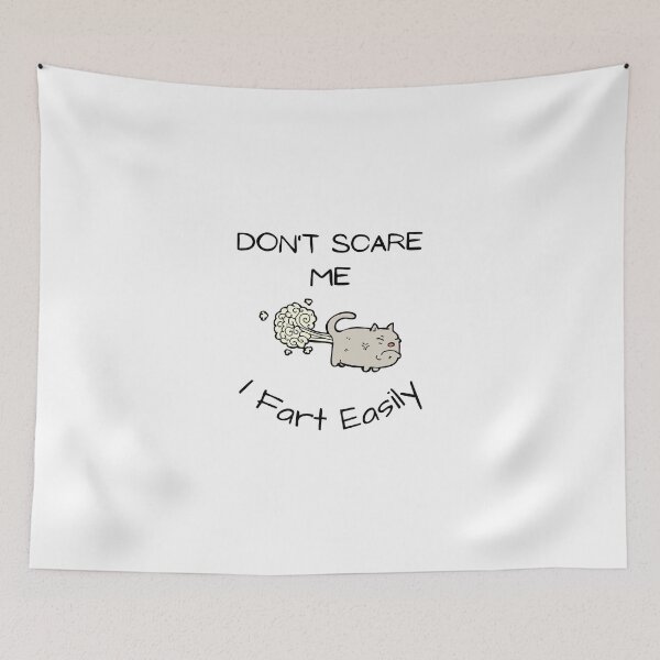 Item preview, Don't Scare Me I Fart Easily funny gift Classic T-Shirt designed and sold by lhousshop.