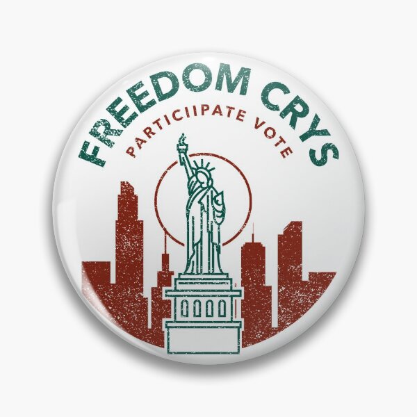 Item preview, Freedom Crys Participate Vote designed and sold by AndPeace702.