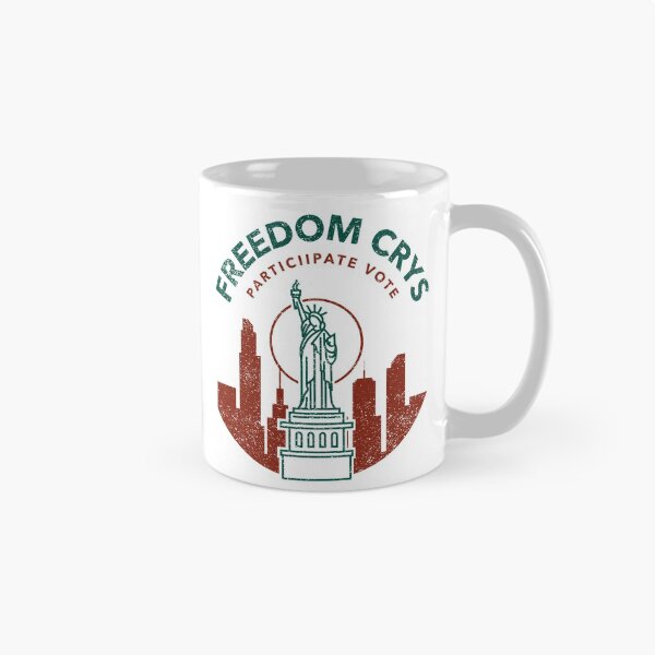 Item preview, Freedom Crys Participate Vote designed and sold by AndPeace702.